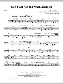 Don't Get Around Much Anymore (arr. Mark Brymer) - Bass 