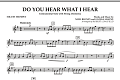 Do You Hear What I Hear - Solo Bb Trumpet