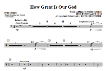 How Great Is Our God - Percussion 