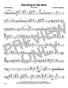 Standing In The Rain (You Left Me) - 1st Trombone 