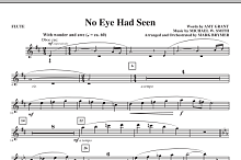No Eye Had Seen - Flute 