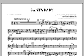 Santa Baby - Eb Alto Saxophone 1
