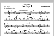 Jackpot - Solo Sheet - Alto Sax 