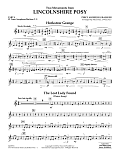 Two Movements from Lincolnshire Posy (arr. Michael Sweeney) - Pt.4 - Bb Tenor Sax/Bar. T.C.