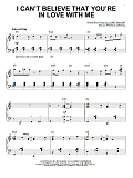 I Can't Believe That You're In Love With Me (arr. Brent Edstrom)
