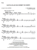 Santa Claus Is Comin' To Town - Drum Set