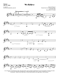 We Believe - Clarinet (sub Viola)