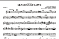 Seasons Of Love - Violin 1