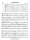 Sculptures In Brass - Full Score