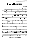 Tropical Serenade - Piano Accompaniment