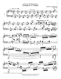 Piano Sonata No. 30 In E Major, Op. 109