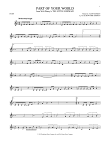 Part Of Your World (from The Little Mermaid) 