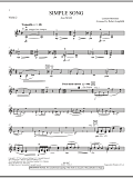 A Simple Song (from Mass) - Violin 2