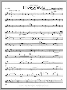 Emperor Waltz (Opus 437) - Violin 1 