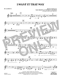 I Want It That Way (arr. Michael Brown) - Bb Clarinet 3