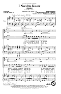 I Need To Know (Dimelo) (arr. Alan Billingsley)