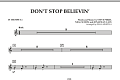 Don't Stop Believin' - Bb Trumpet 2