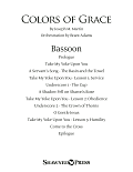 Colors of Grace - Lessons for Lent (New Edition) (Orchestra Accompaniment) - Bassoon