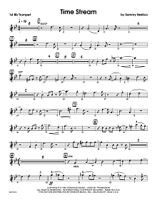 Time Stream - 1st Bb Trumpet 