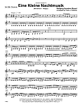 Eine Kleine Nachtmusik (Movement 1 - Allegro) (arr. Frank J. Halferty) - 3rd Bb Clarinet