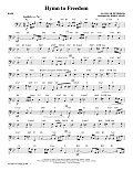 Hymn to Freedom (arr. Kirby Shaw) - Bass
