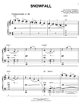 Snowfall [Jazz version] (arr. Phillip Keveren)