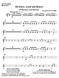 All Glory, Laud, And Honor (with Hosanna, Loud Hosanna) - Eb Alto Saxophone 1,2