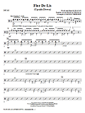 Flor De Lis (Upside Down) - Drums