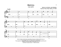 Memory (from Cats) (arr. Christopher Hussey)