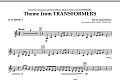 Theme From Transformers - Bb Clarinet 1