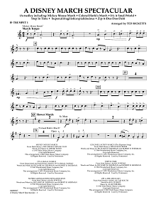 A Disney March Spectacular - Bb Trumpet 1 
