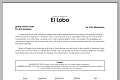 El Lobo - Guitar Chord Chart