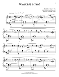 What Child Is This? (arr. Glenda Austin)