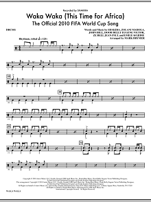 Waka Waka (This Time For Africa) - The Official 2010 FIFA World Cup Song - Drums 