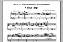 A Brief Tango 