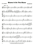 Blame It On The Blues - 1st Bb Trumpet