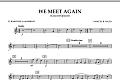 We Meet Again - Eb Baritone Saxophone