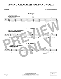 Tuning Chorales for Band, Volume 2 - Timpani