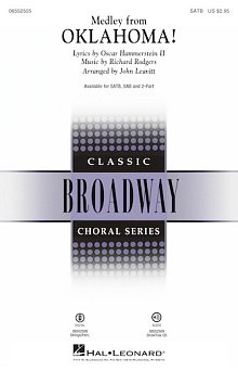 Oklahoma! (Medley) (arr. John Leavitt) - Drum Set 