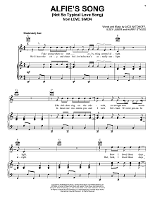 Alfie's Song (Not So Typical Love Song) (from Love, Simon) 