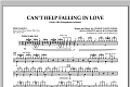 Can't Help Falling In Love (Solo Alto Saxophone Feature) - Percussion 1