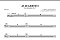 Allegretto (from Symphony No. 7) - Timpani