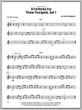 8 Fanfares For Three Trumpets, Set 1 - 2nd Bb Trumpet