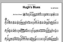 Hugh's Blues - Bb Solo Sheet 