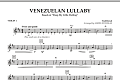 Venezuelan Lullaby - Violin 1
