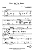 Mary, Did You Know? (arr. Mac Huff)