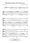 Who Knows Where The Time Goes (arr. Val Regan)