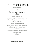 Colors of Grace - Lessons for Lent (New Edition) (Orchestra Accompaniment) - Oboe/English Horn