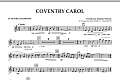 Coventry Carol - Bb Tenor Saxophone