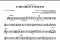 I Dreamed A Dream (from Les Miserables) - Eb Alto Saxophone